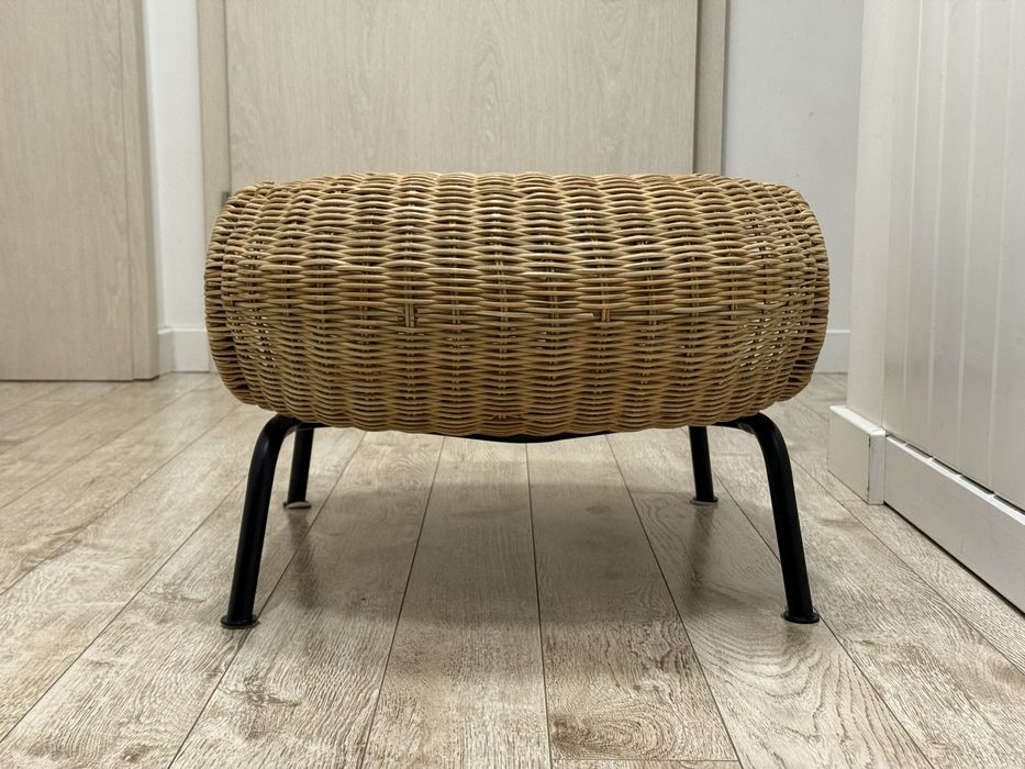 [REZERWACJA] Podnóżek ze schowkiem Ikea GAMLEHULT