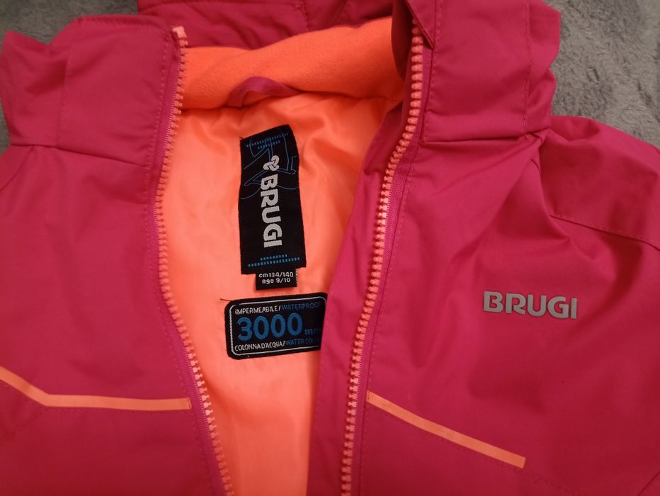 Kurtka narciarska Brugi, rozmiar 134/140