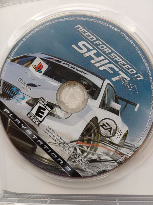 Need For Speed Shift NFS Shift PS3 wydanie amerykańskie