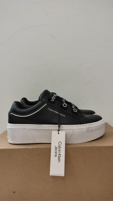 sneakersy Calvin Klein Jeans Flatform+ Low Branded Laces rozmiar 41