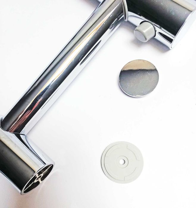 Calha Coluna Duche Barra Cromado Aço Inox