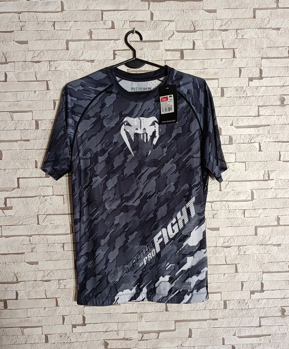 Nowa męska koszulka sportowa Venum Rashguard Tecmo roz.XXL