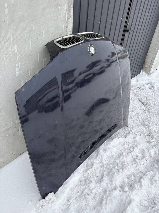 Maska bmw e46 sedan touring przedlift orientblau metalic