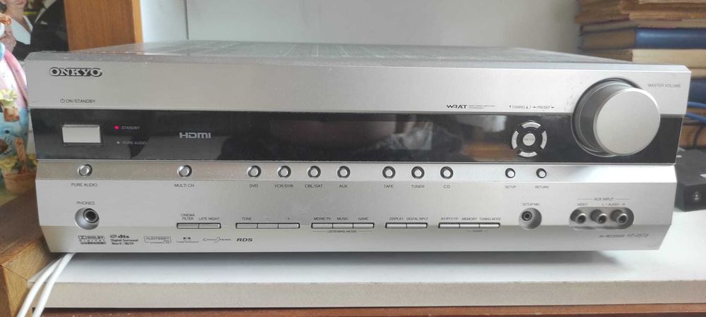 Amplituner kino domowe stereo Onkyo ht-r 518 + pilot