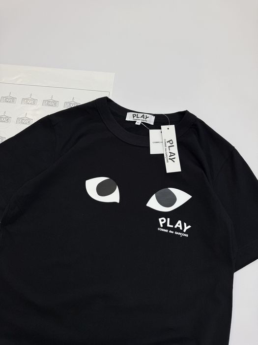 Футболка CDG Play Black / comme des garcons t-shirt