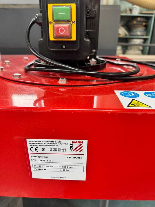 Aspirador de Aparas HOLZMANN ABS 5000SE – Estado de Novo