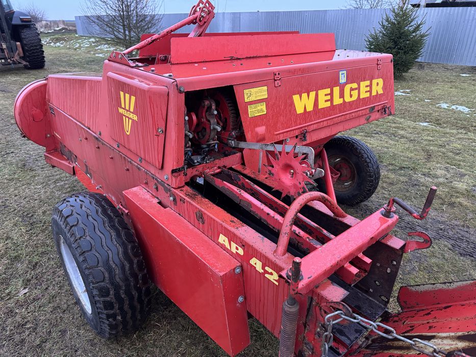 Велгер WELGER AP42 Тюкопрес Прес підбирач Пресс-подборщик (AP400,430)