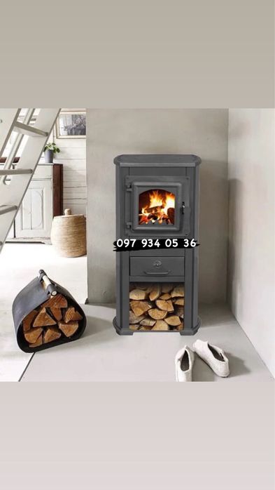 Акция! Печь чугунная / Буржуйка / Камин Ekonomic Luxx! Піч чавунна!