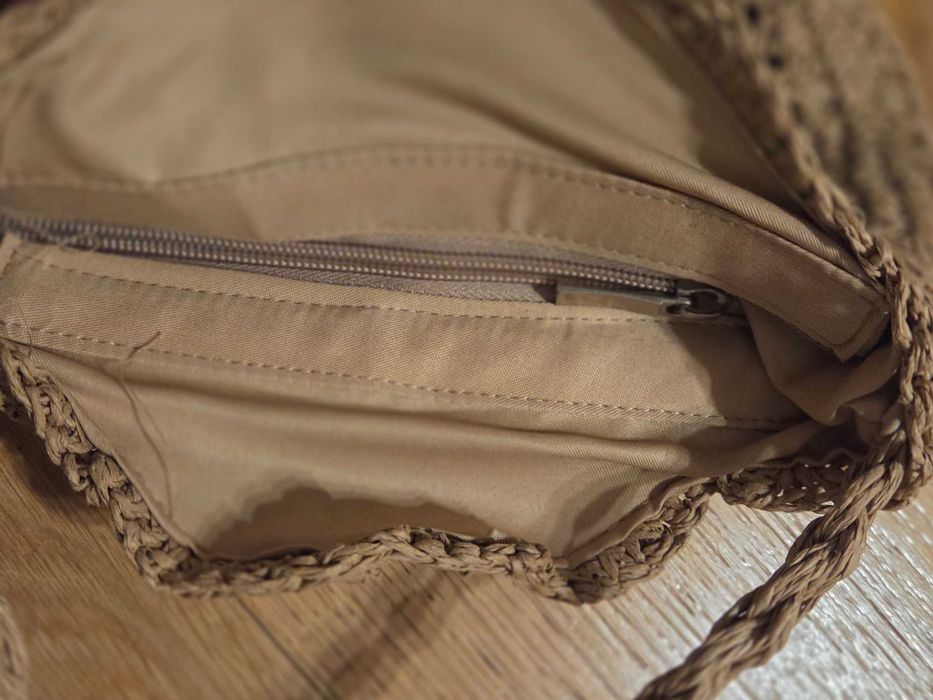 Torebka boho ręcznie wyplatana