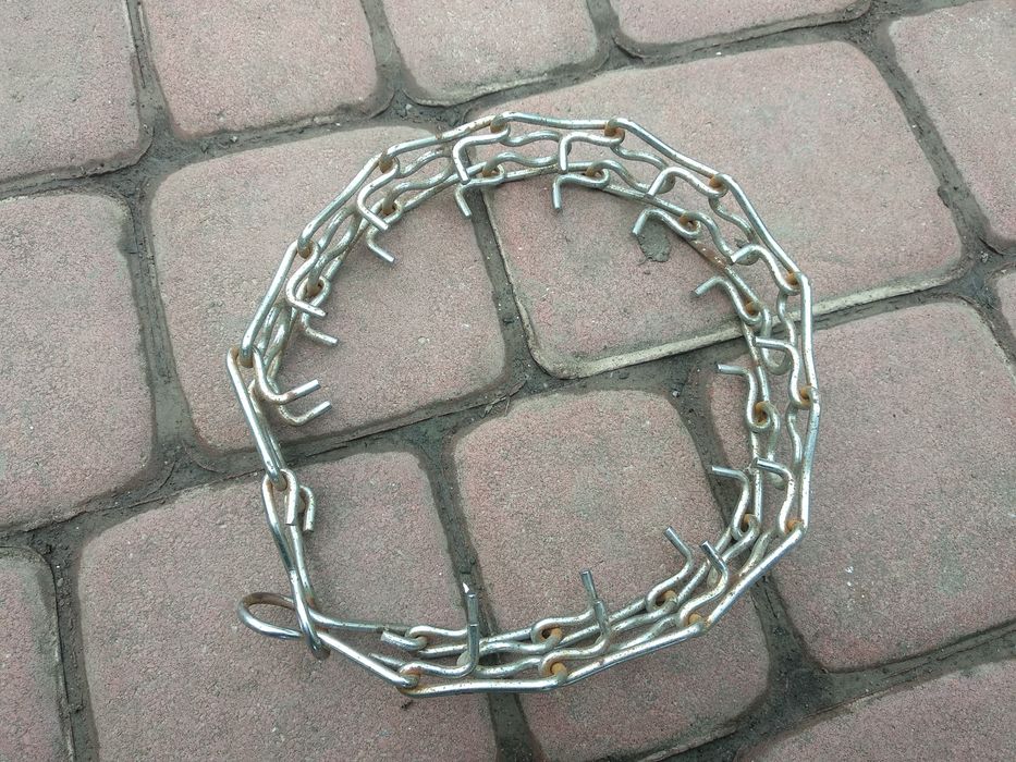 Ошийник нашийник собачий жорсткий металевий