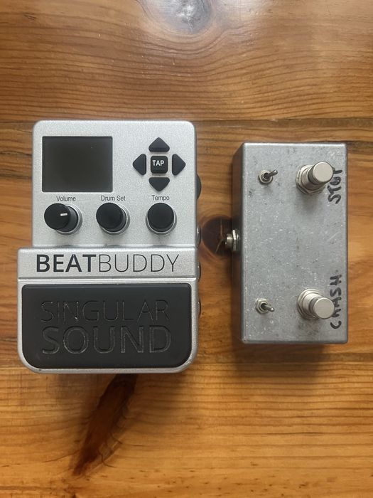 Singular Sound Beat Buddy (Drum Machine Guitar Pedal) with footswitch