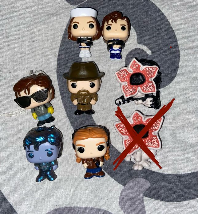 Фігурки дивні дива/stranger things обмін/продаж