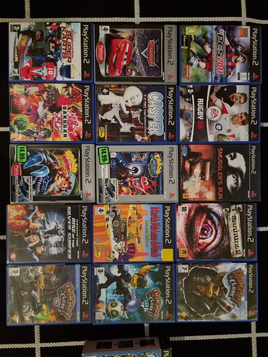 Playstation 2 + 10 jogos + 2 comandos/ Manhunt 2  / Pack 5 Jogos