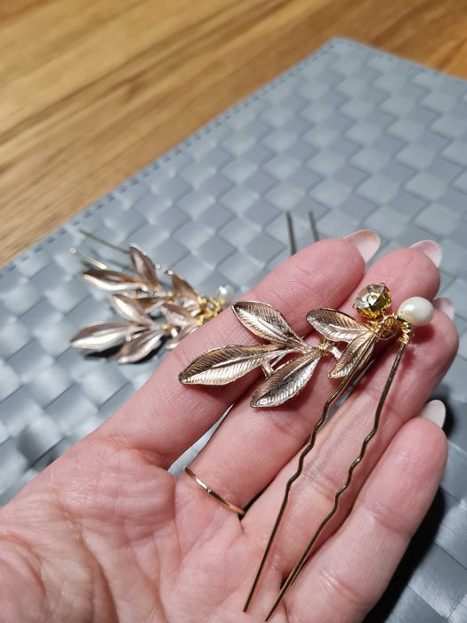 Wsuwki różowe złoto