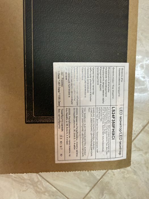 Монітор Samsung LS24F350FHIXCI