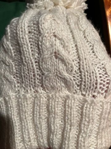 Czapka zimowa ręcznie robiona hande made