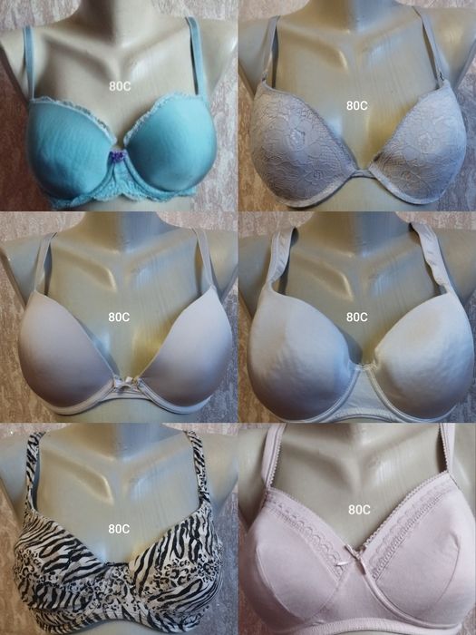 Бюстгальтеры на поролоне разных размеров