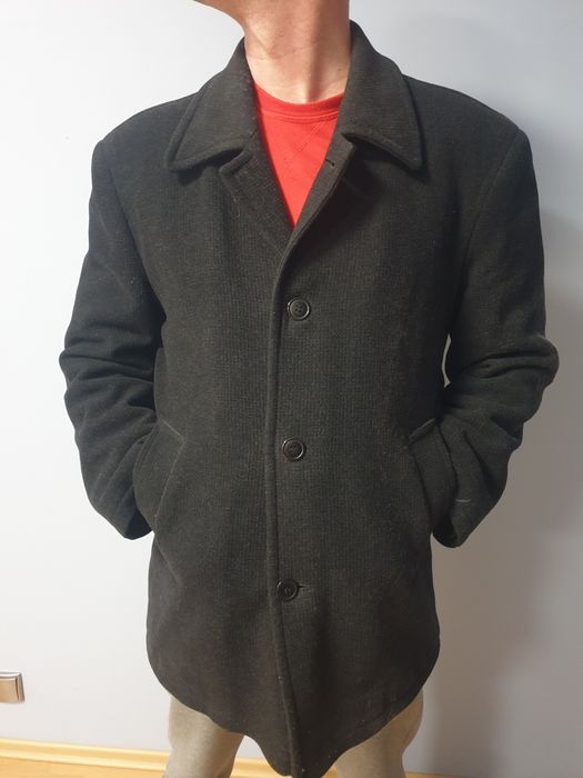 Krótki płaszczyk kurtka męska vintage