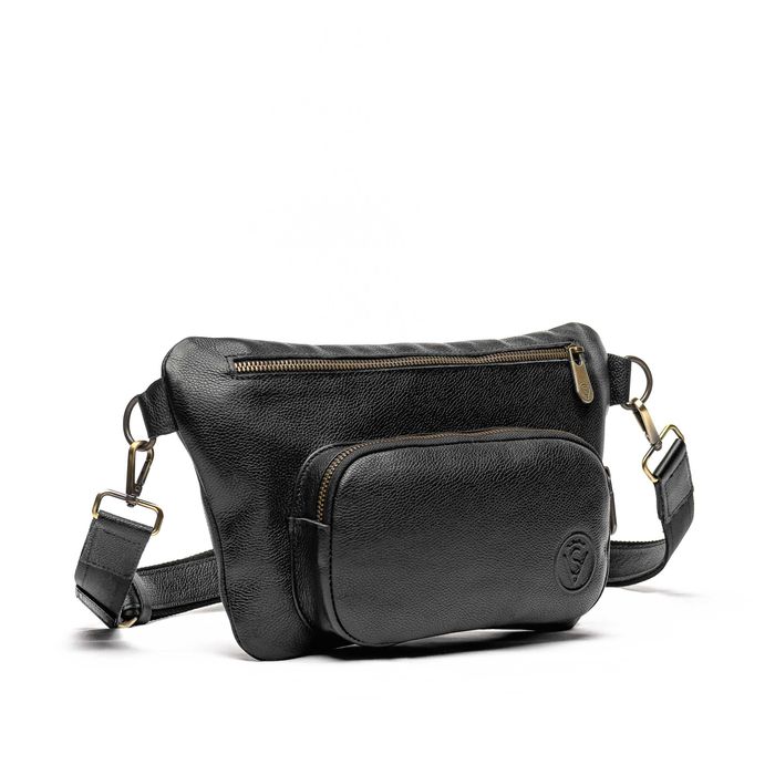 Бананка шкіряна / Поясная сумка из натуральной кожи VS016