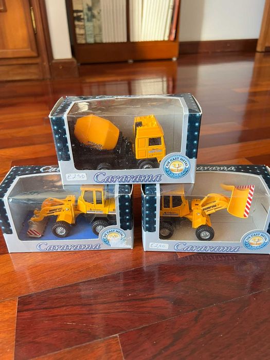 Miniaturas Máquinas Construção