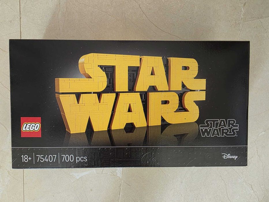 Lego 75407 - Star Wars Logo, New and Sealed