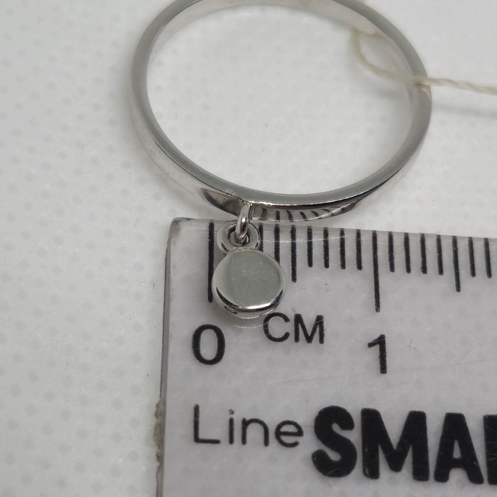 Каблучка з білого золота. Нова. Бренд Sova.