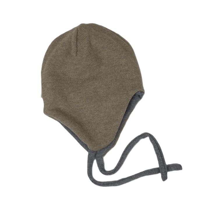 Czapka wiązana 74/80 cm wełna merynos merino 100% wool