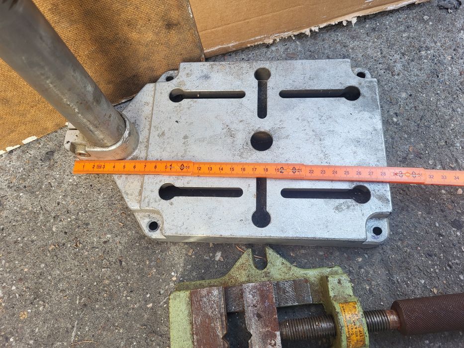 Stojak statyw do wiertarki z frezem smalcalda zbf 43 made in ddr
