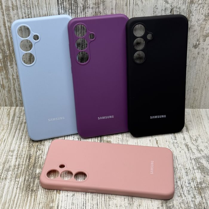 Чехол Silicone Cover на Samsung A16/ A35/ A15 и др. Микрофибра. Чохол