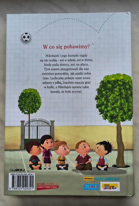 książka "Gry i zabawy Mikołajka"