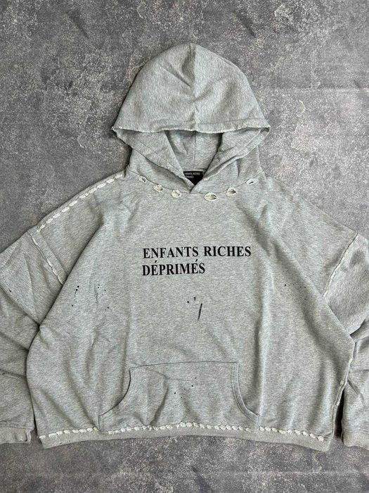 Худі Hoodie Enfants Riches Deprimes сіре archive Y2K худи серая M XL