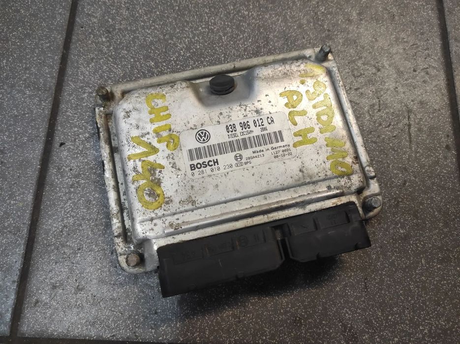 KOMPUTER STEROWNIK SILNIKA CHIP TUNING 1.9 TDI ALH 140KM 038906012CA DIESEL EDC15VM+ 0281010230 WYSYŁKA !!!