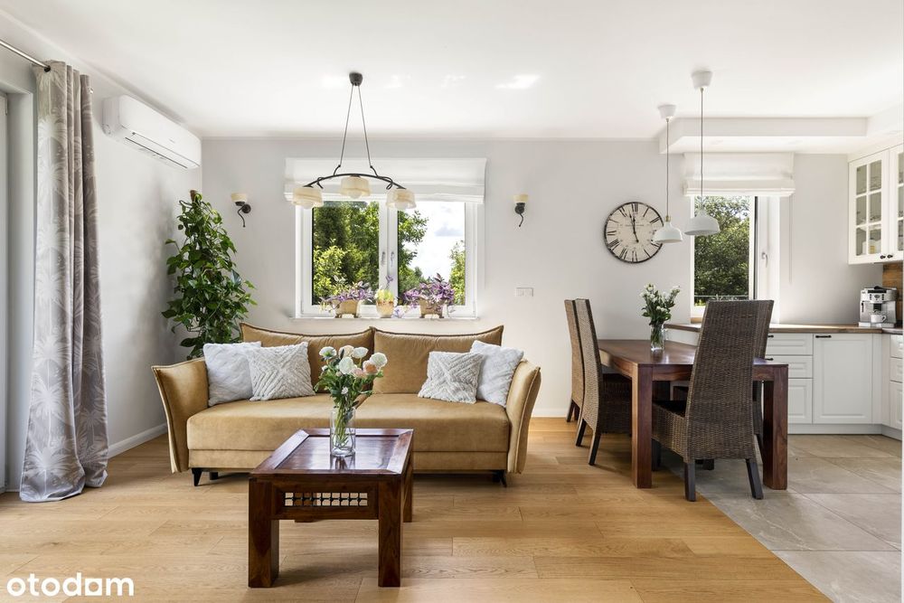 3 pokoje z ogrodem 42 m² | kameralny budynek | Klecina
