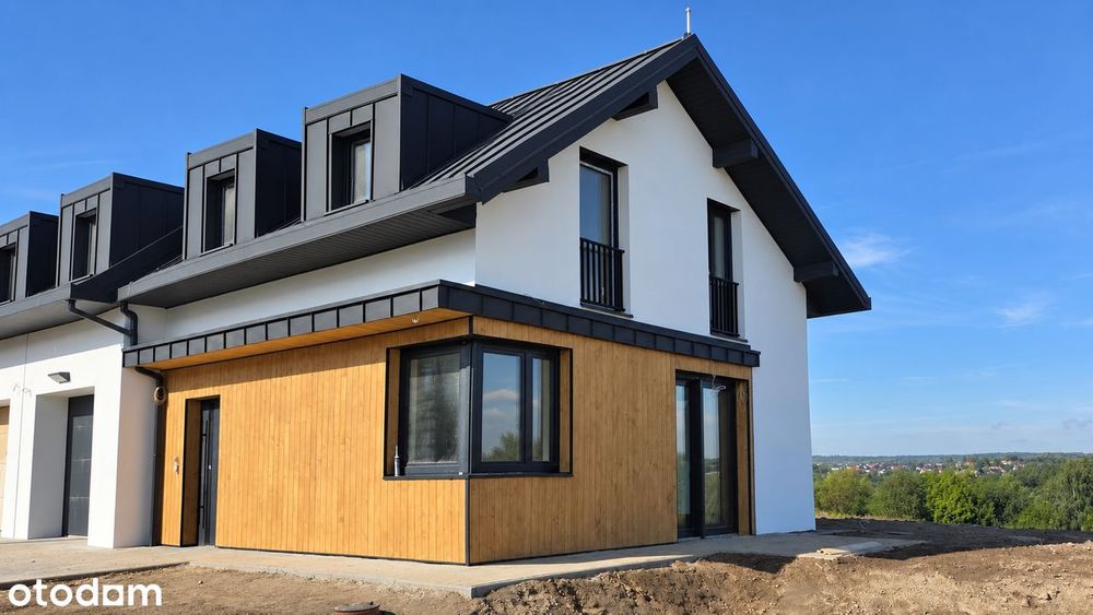 Bliźniak 122 m²+garaż | Os. Słoneczne D | Wielka Wieś k.Krakowa