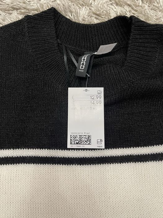 Джемпер в полоску HM светр нм H&M