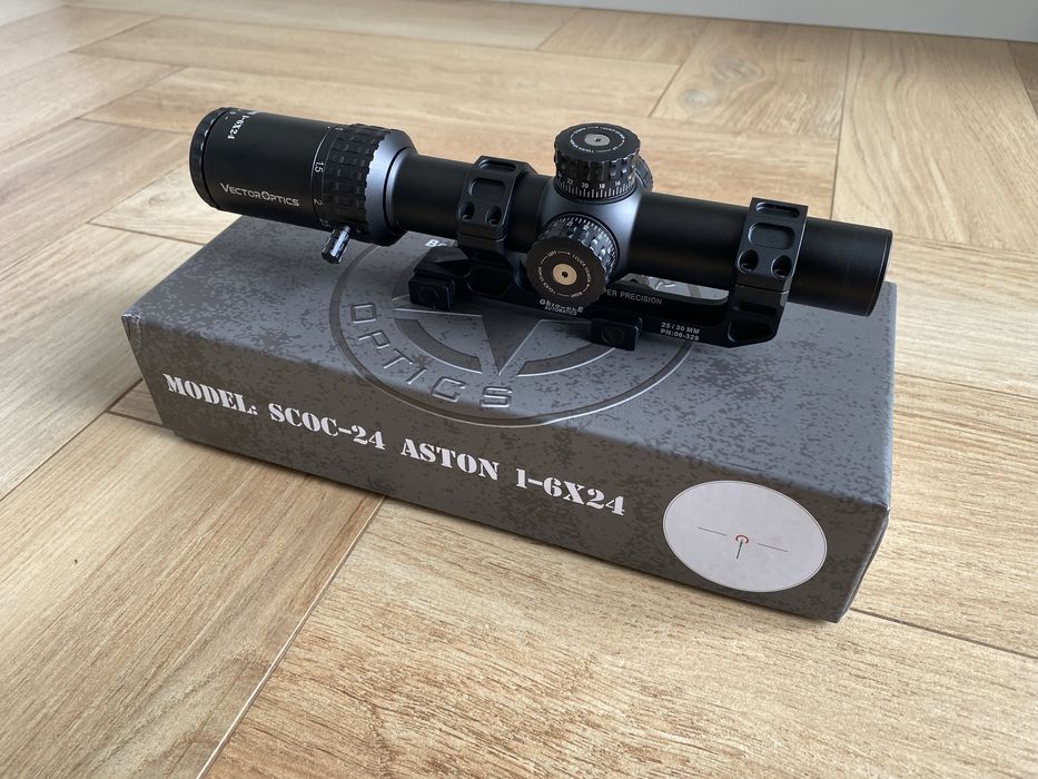 Оптичний приціл Vector Optics Aston 1-6x24 SFP (SCOC-24)