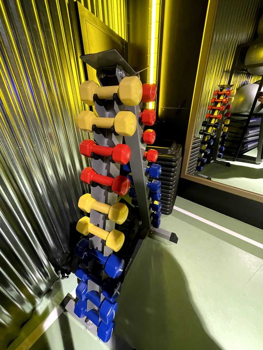 Pesos diversos de musculação