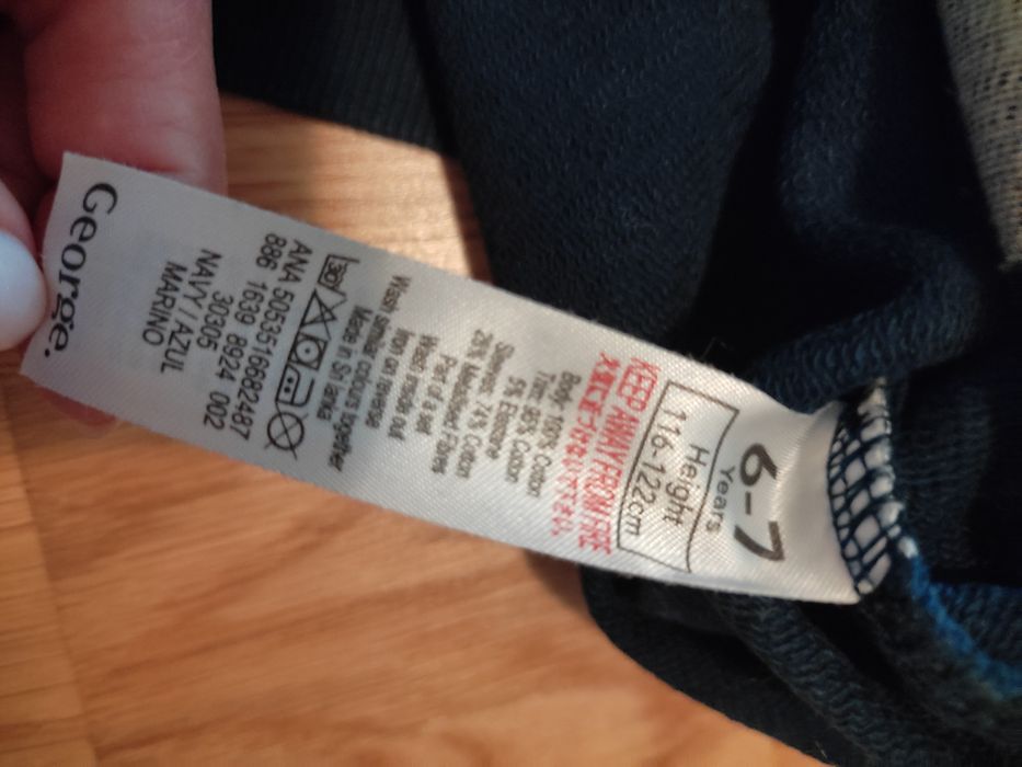 Jak nowa bluza r. 116/122 george