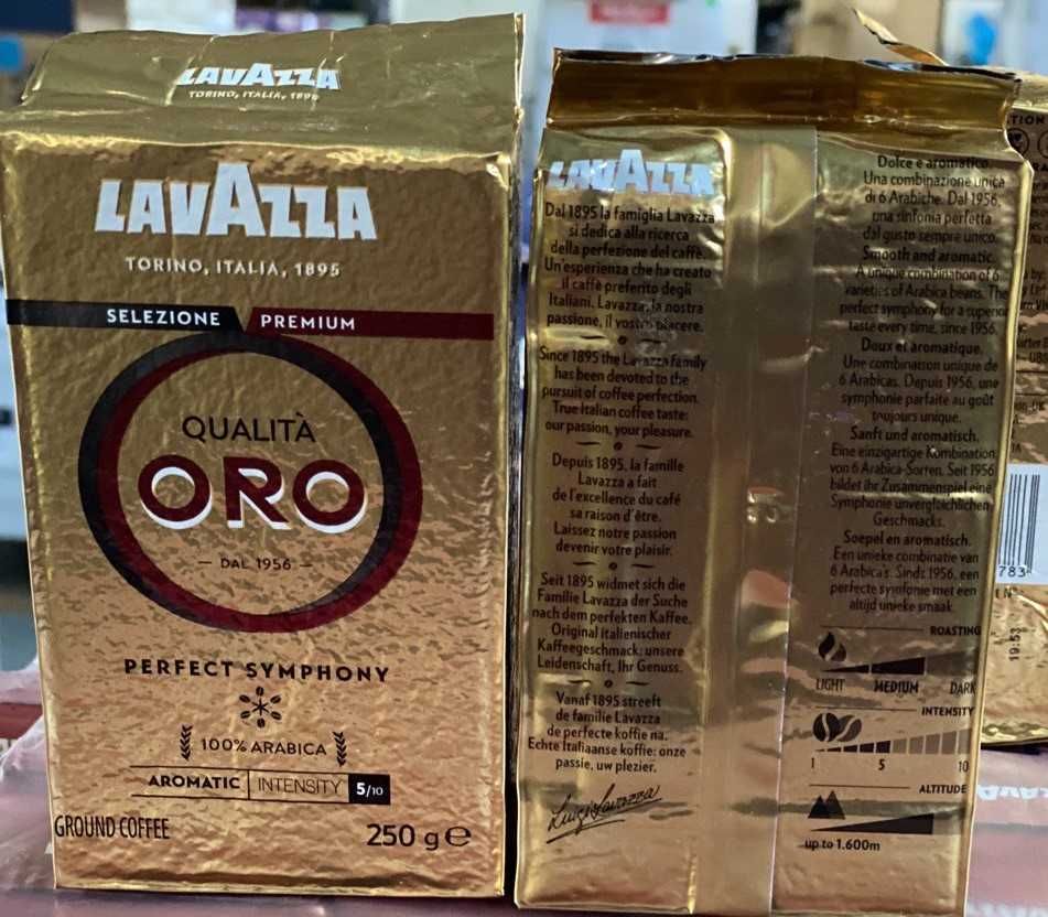 Кофе молотый Lavazza Qualita ORO ( Лавацца Оро), 250гр. Италия: 130 грн ...