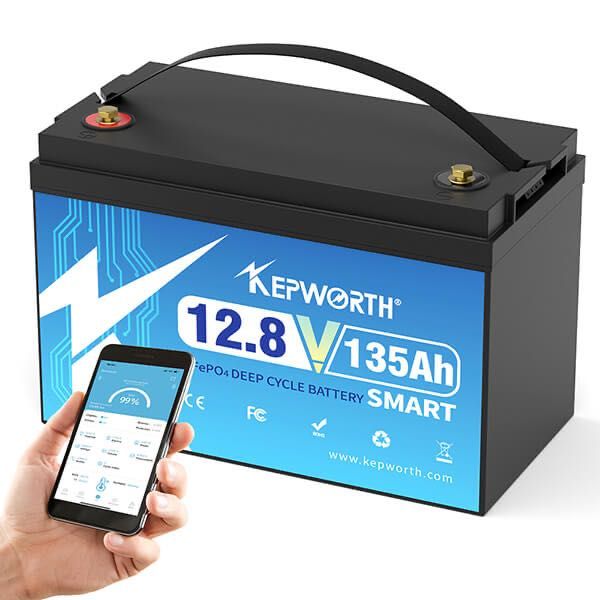 Акумулятор Kepworth LiFePO4 12V/135AH Bluetooth
