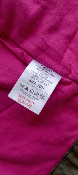 Kurtka next khaki 110cm,4/5 lat