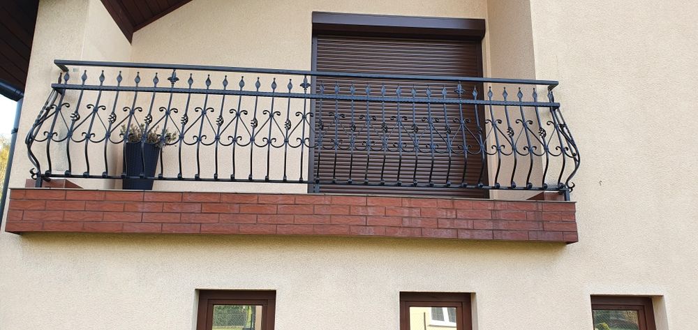 Balustrada balkonowa kuta