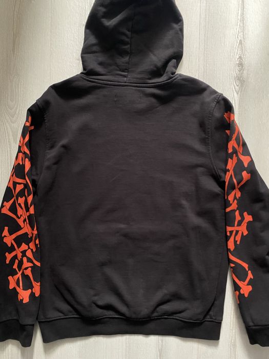 Amiri bones stacked hoodie