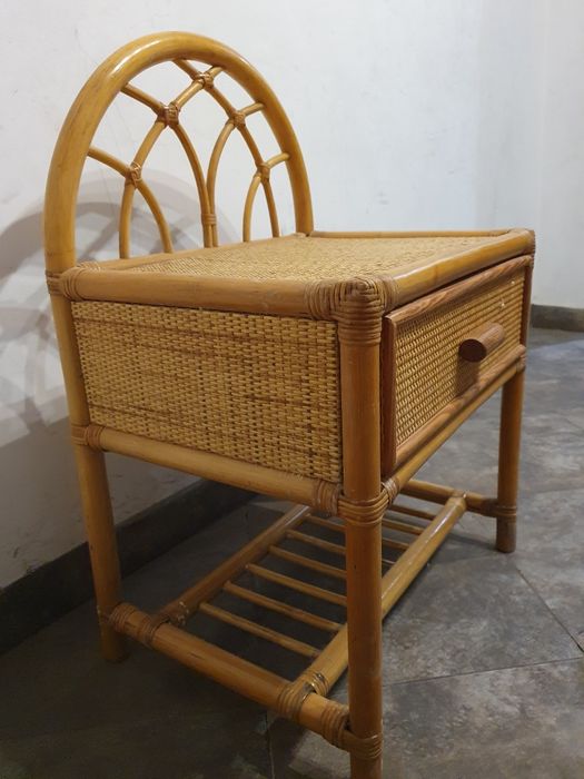 Szafka nocna bambusowa