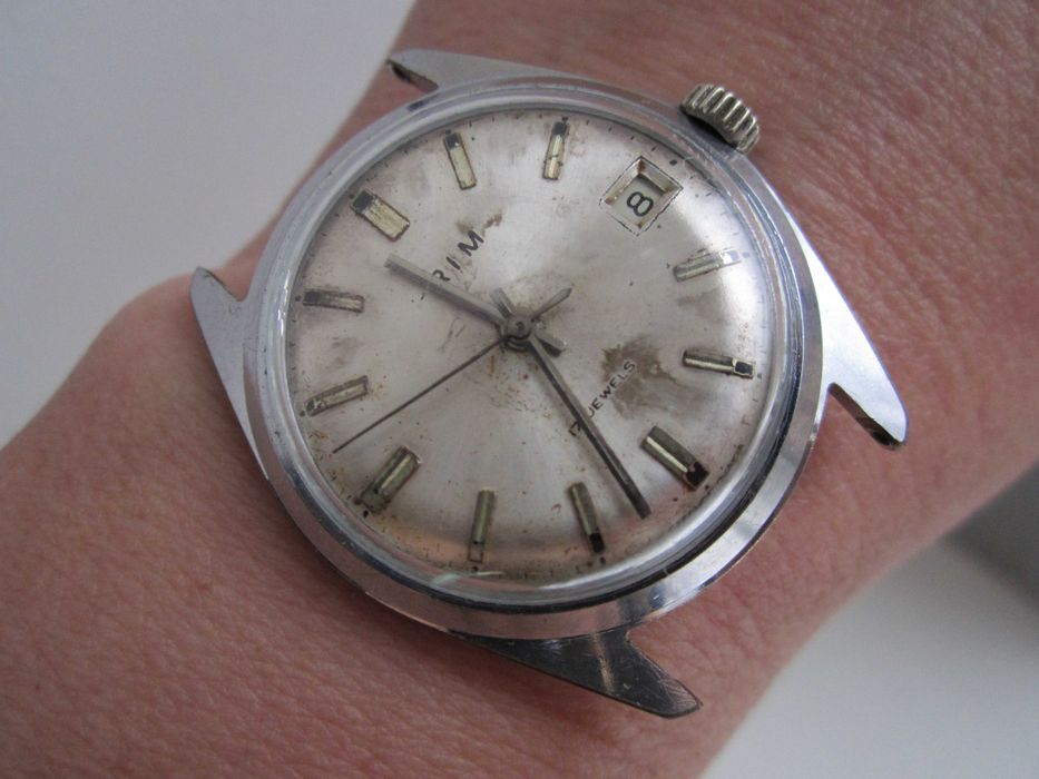 Часы мужские "PRIM" Чехословакия. Механика. Календарь.