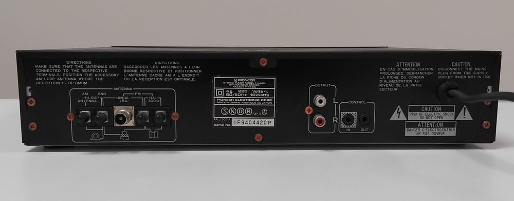 PIONEER Tuner Sintonizador Rádio F-X440L