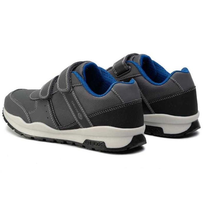 Кроссовки на липучке, Geox J Cordian Anthracite, 29р, водостойкие
