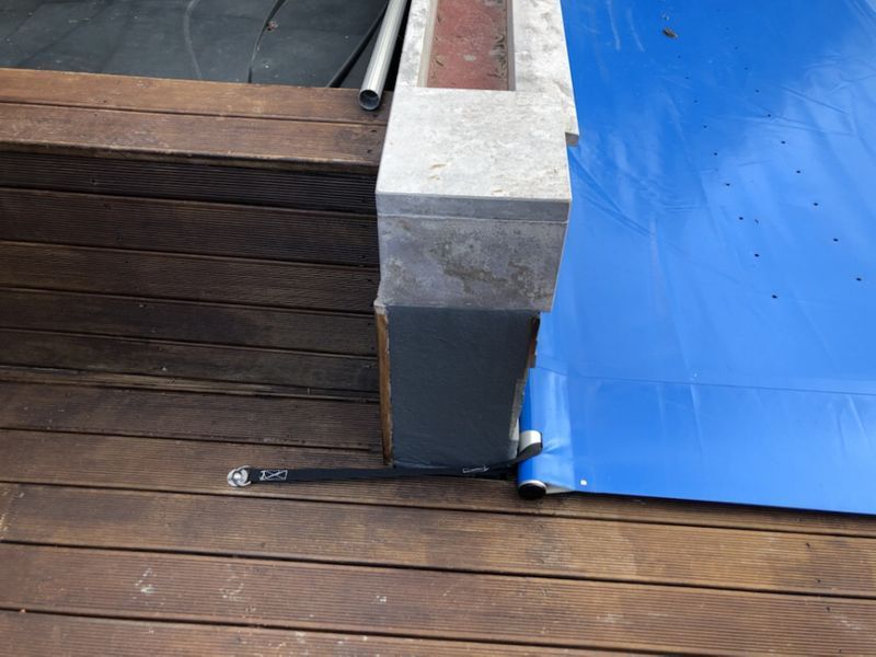 Segurança piscina cobertura barras promoção