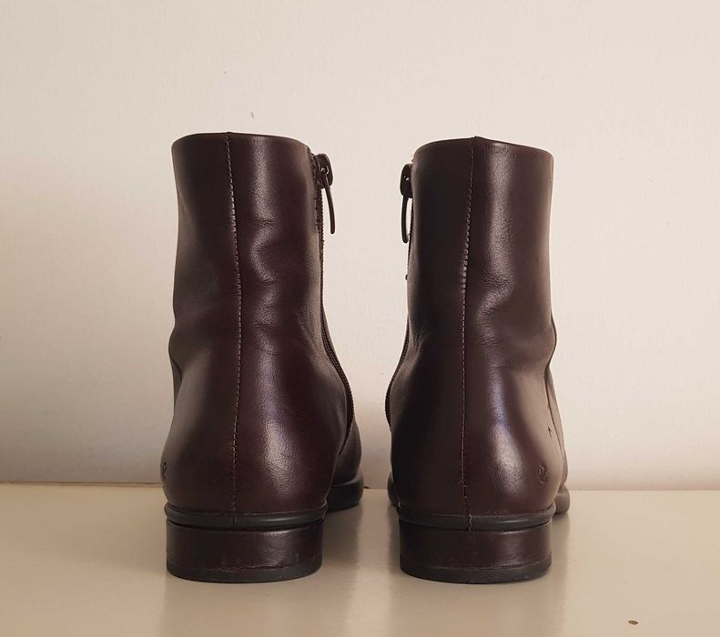 Botins Ecco Castanhos N.º 35 Mulher