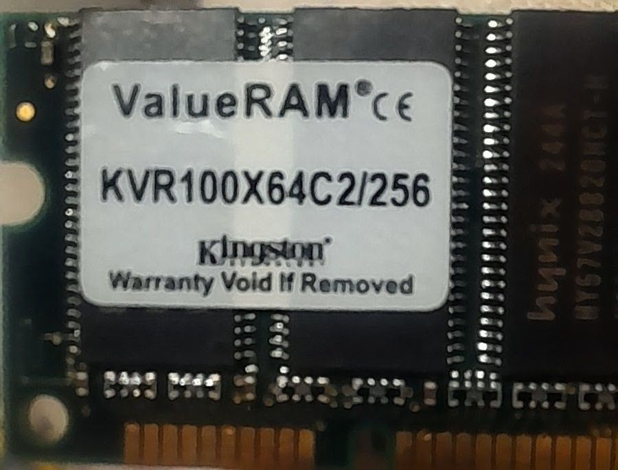 Memória KVR100X64C2/256 - Bom estado